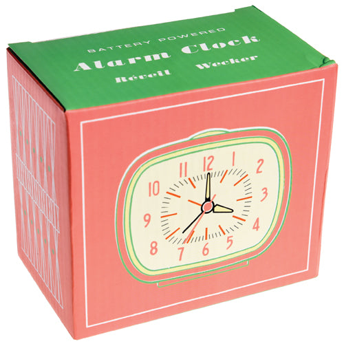 Rex london roze retro wekker
