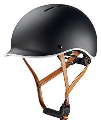 CASQUE URBAIN OPTIMIZ O375 NOIR MATT IN MOLD AVEC REGLAGE OCCIPITAL T.L 59/61 (LED INTEGRE