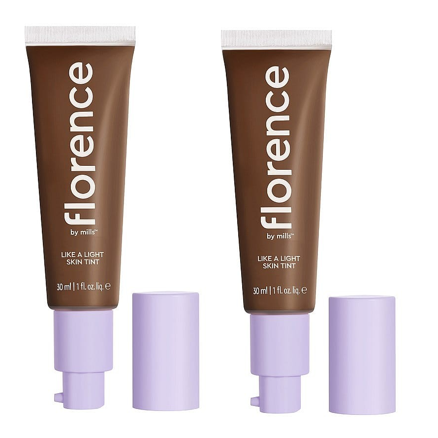 Florence by Mills - 2 x Like A Light Skin TintD200 Deep with Neutral Undertones