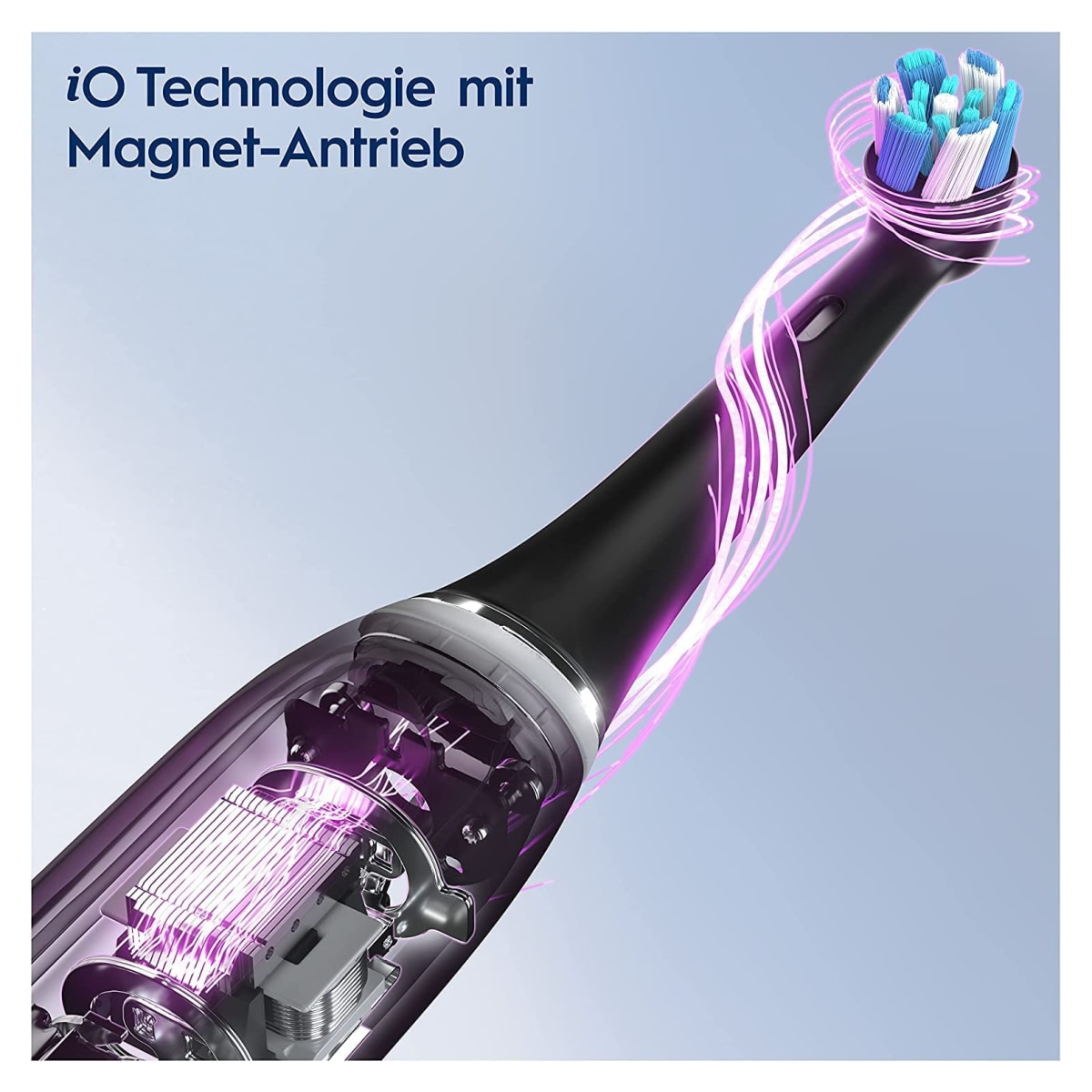 Oral-B iO Series 6 elektrische Zahnbürste Grey Opal JAS22