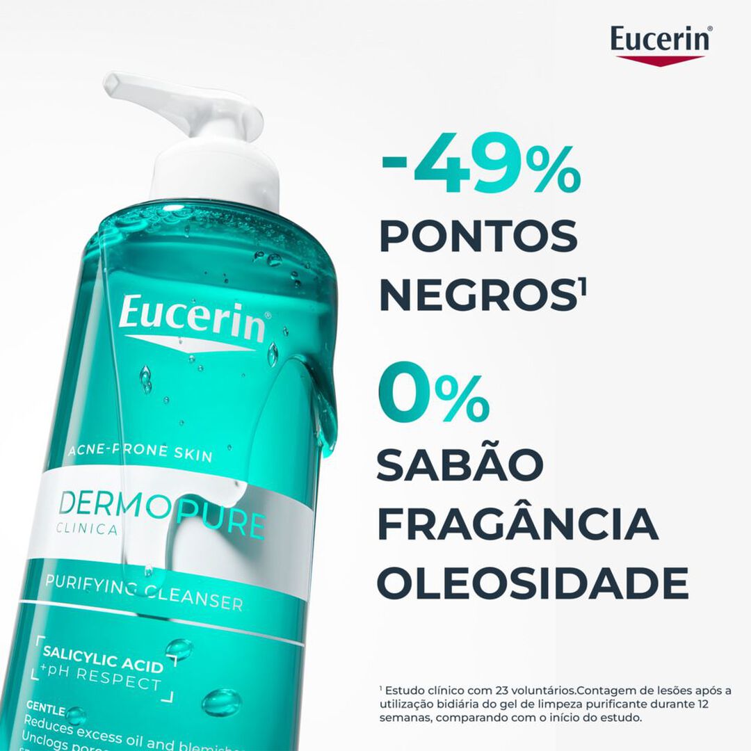 EUCERIN  DermoPure Gel de Limpeza Purificante - 200ml