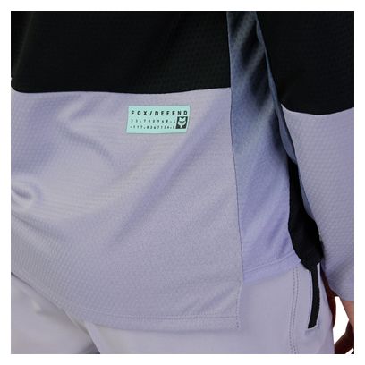 Maillot à manches longues Fox Femme Defend Race Noir