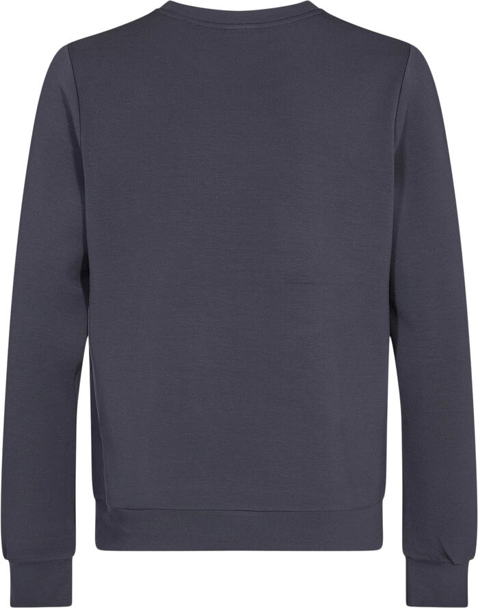 Mos Mosh Gallery Abel Crew Neck Sweat Salute navy