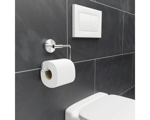 REIKA SAKU toiletrolhouder, geborsteld roestvrij staal