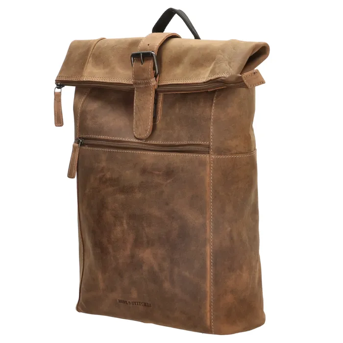 Hide & Stitches Idaho Rugzak 15,6 inch Bruin