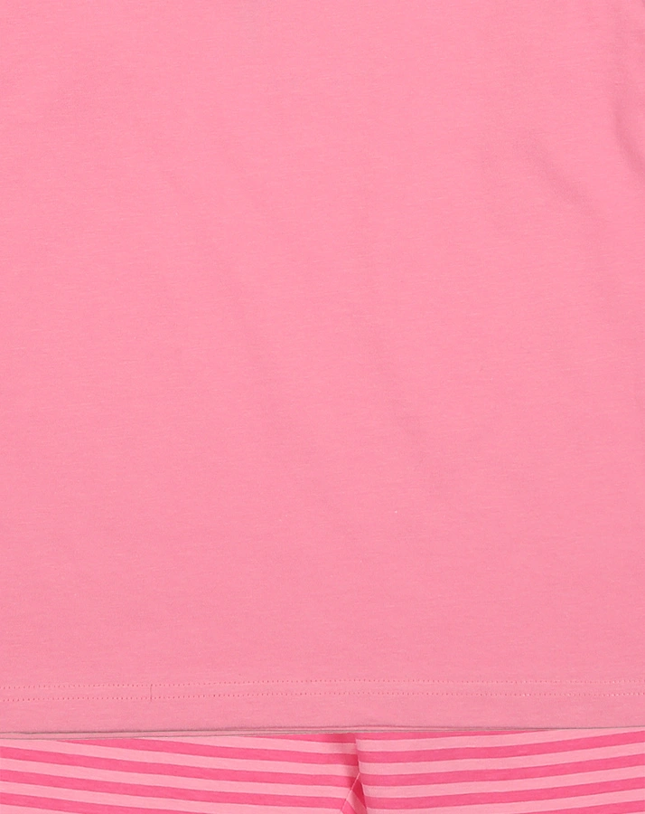 Schlafanzug CLASSICS – PFERD 2-teilig lang in rosa/pink