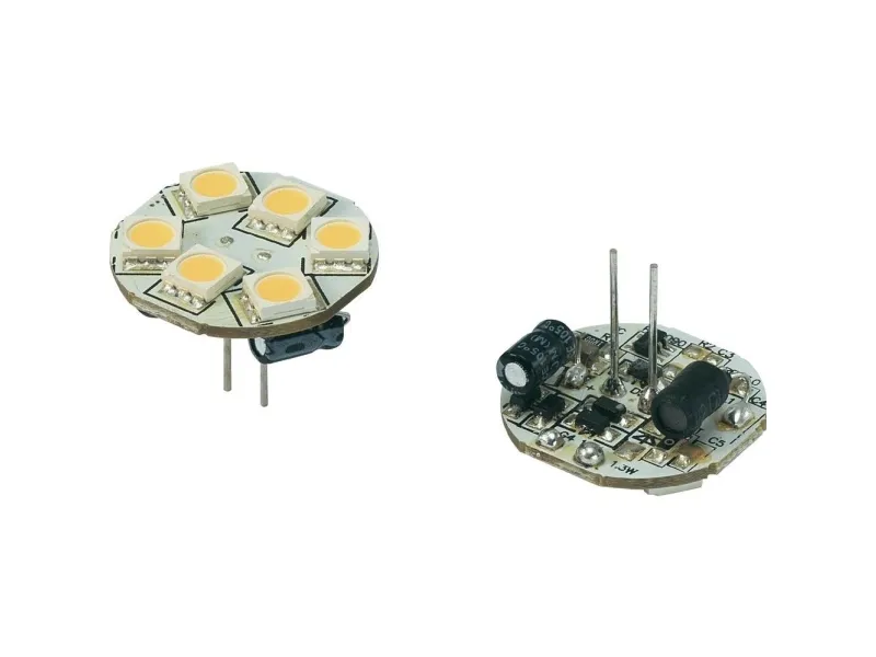 Renkforce Renkforce LED (RGB) Energiklasse A (A   - E) G4 Stiftform 1.2 W = 10 W Varmhvid (Ø x L) 23 mm x 23 mm 1 stk