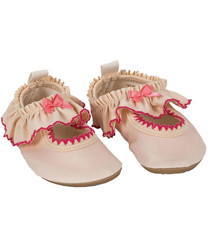 Konges Sløjd Badeschuhe - Kitty Frill - Soft Pink