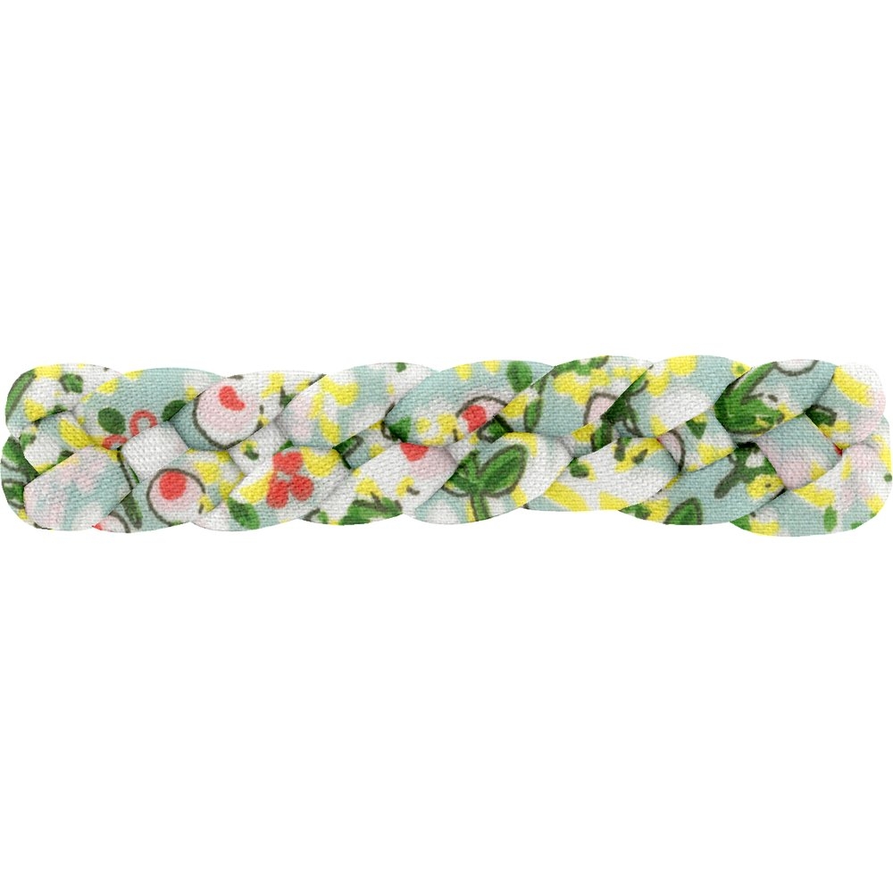 Barrette Cheveux Tressée Baie Mentholée