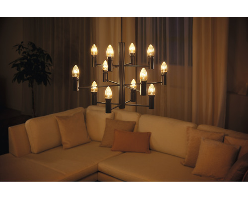 Philips Hue Kaarslamp Wit Filament Dimbaar Goud E14/4.5W (28W) 300 lm 2700 K - Compatibel met SMART HOME van Hornbach