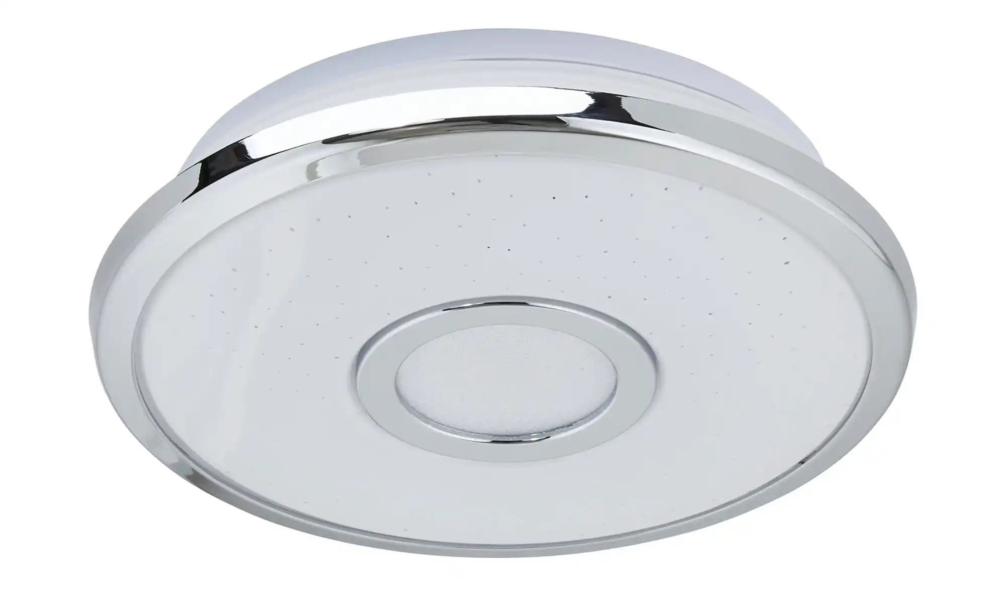 Trio LED-Deckenleuchte, Weiß mit Sterneneffekt