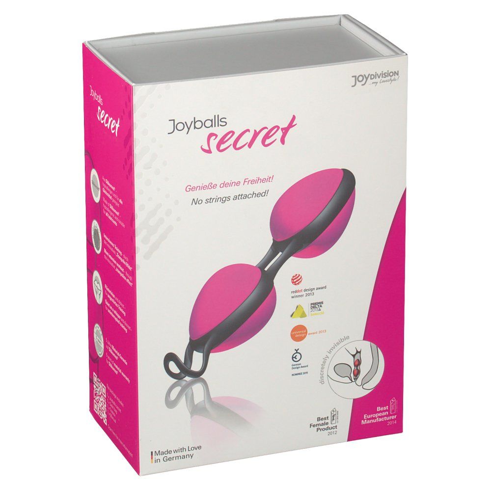 Joyballs® secret pink-schwarz