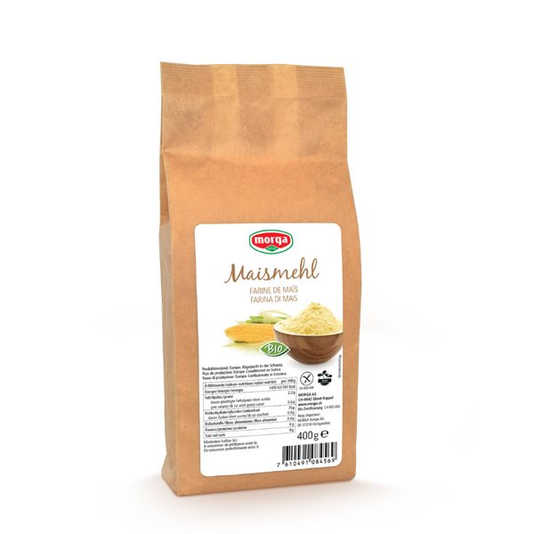 MORGA Maismehl glutenfrei Bio Btl 400 g