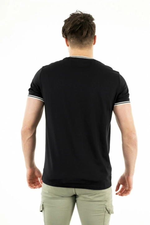 Tee shirt fred perry m1588 102 black