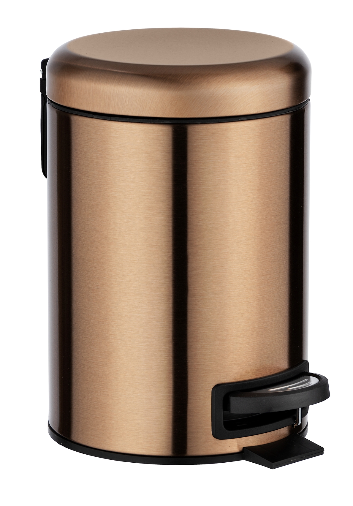 Wenko Leman afvalemmer 3 liter RVS koper