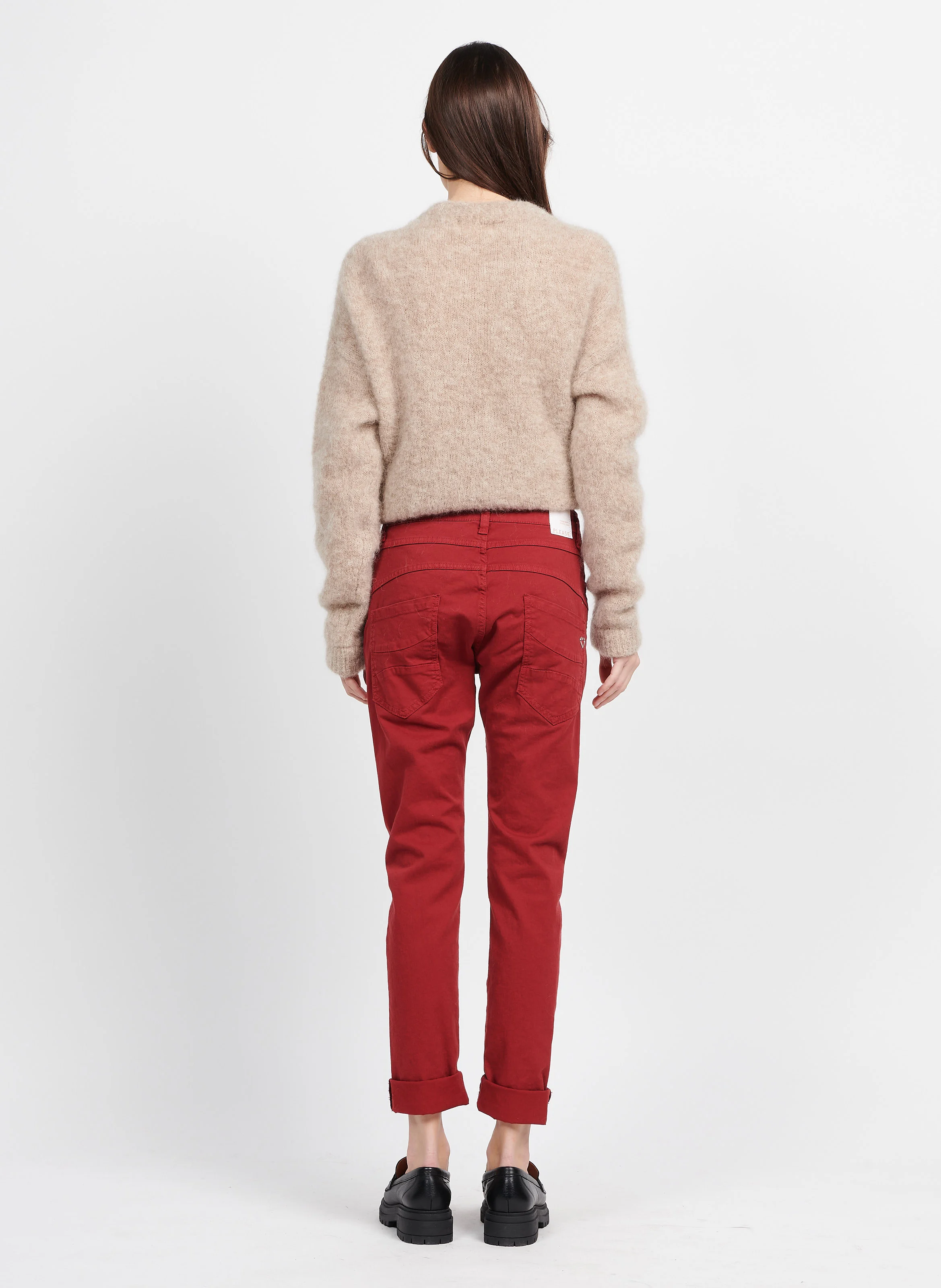 Jean 5 poches | Rouge