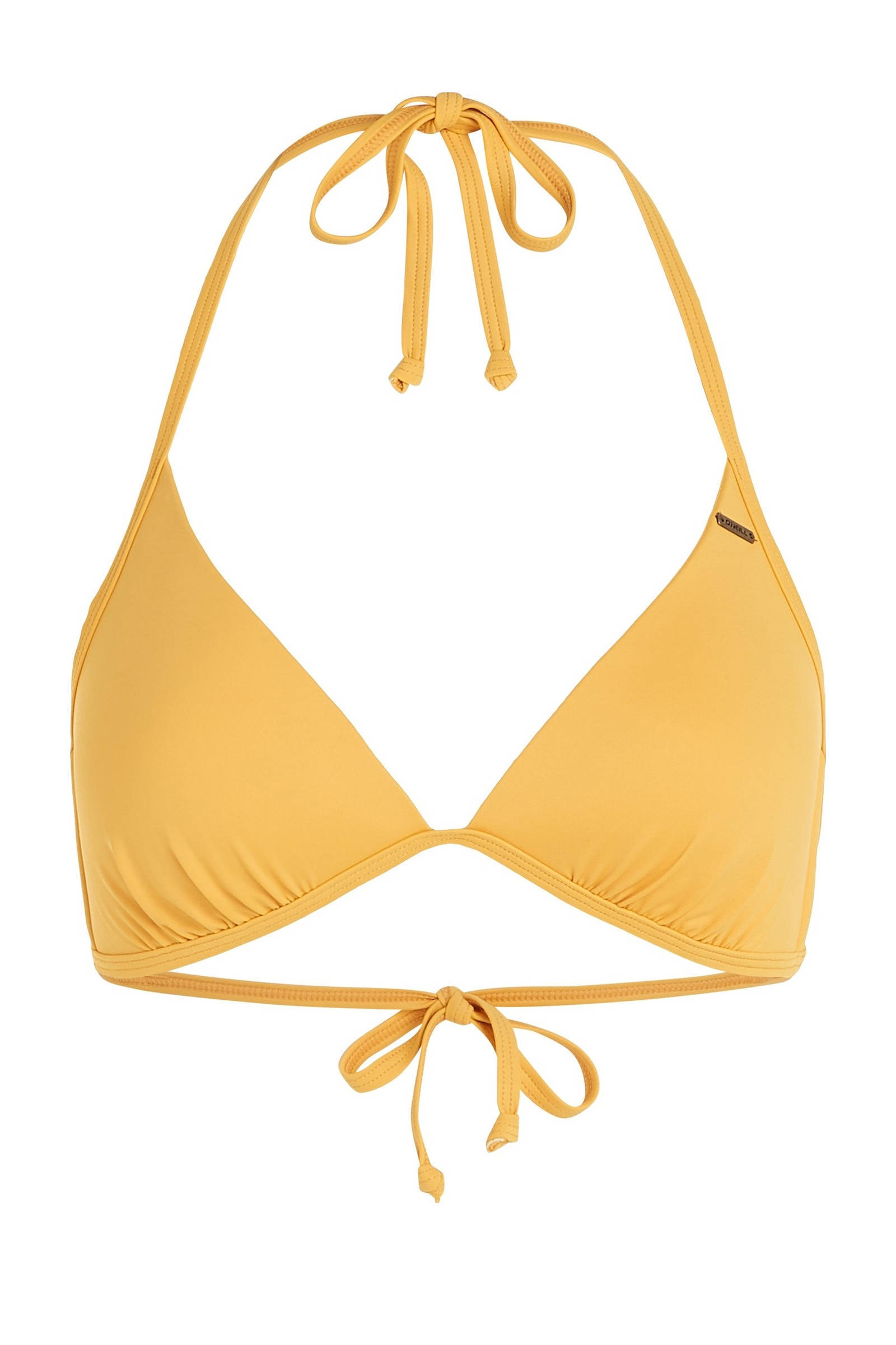 O'Neill voorgevormde triangel bikinitop geel