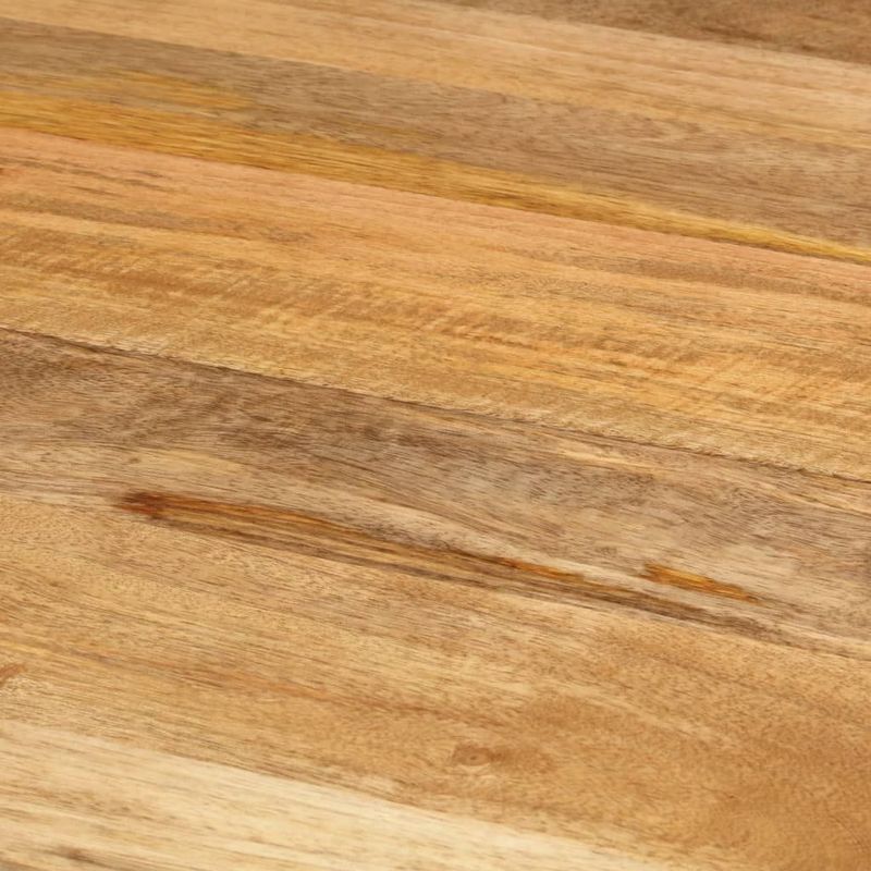 Eettafel - Massief Mangohout - Stalen Frame - 110 x 78 cm