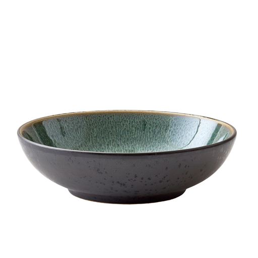 Bitz Pastaskål, Sort/Grøn, Ø20 cm