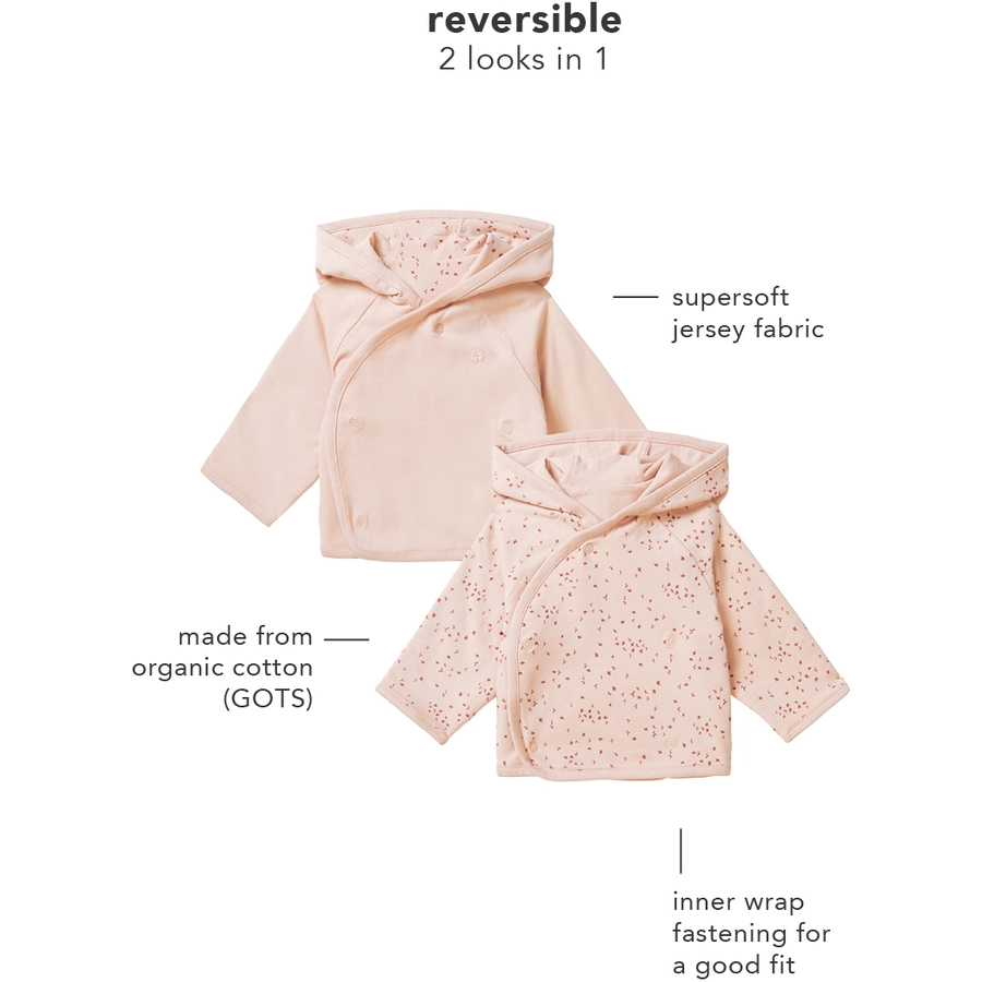 Noppies Jacke Naper - Reversible Rose Smoke