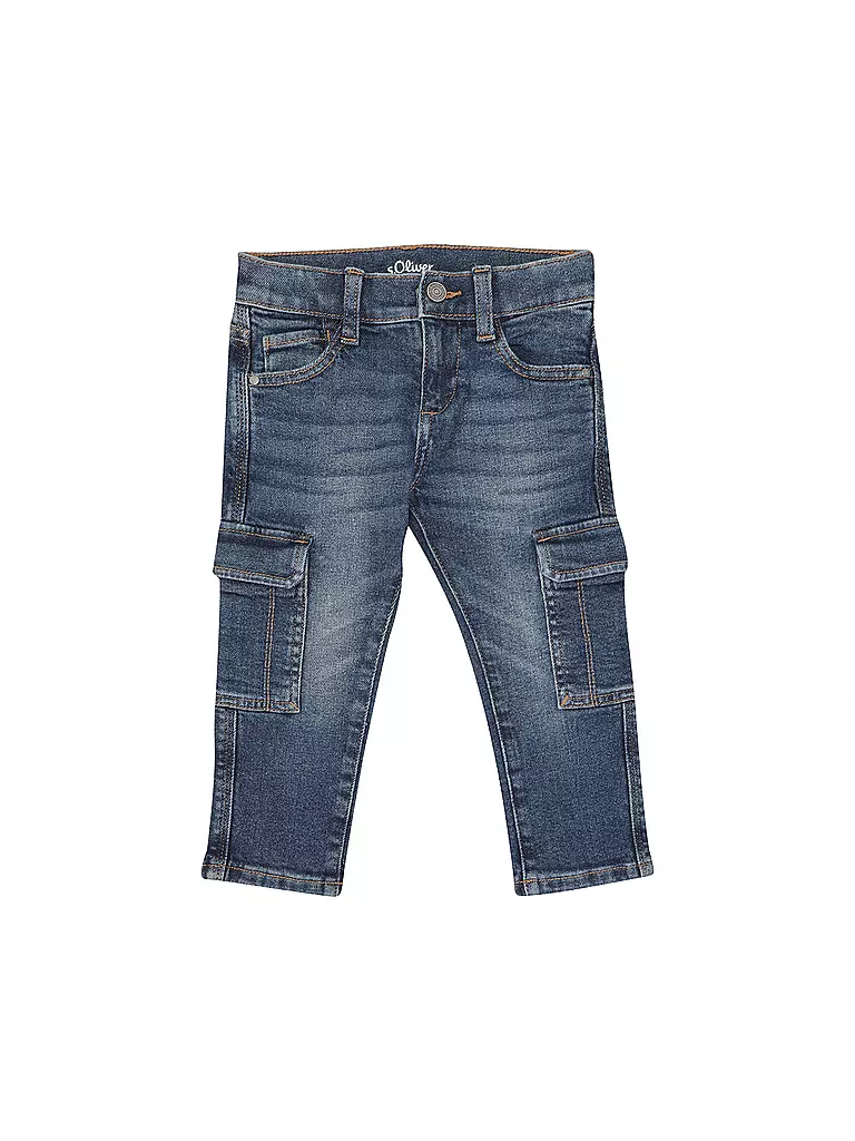 S.OLIVER Jungen Jeans Regular Fit dunkelblau