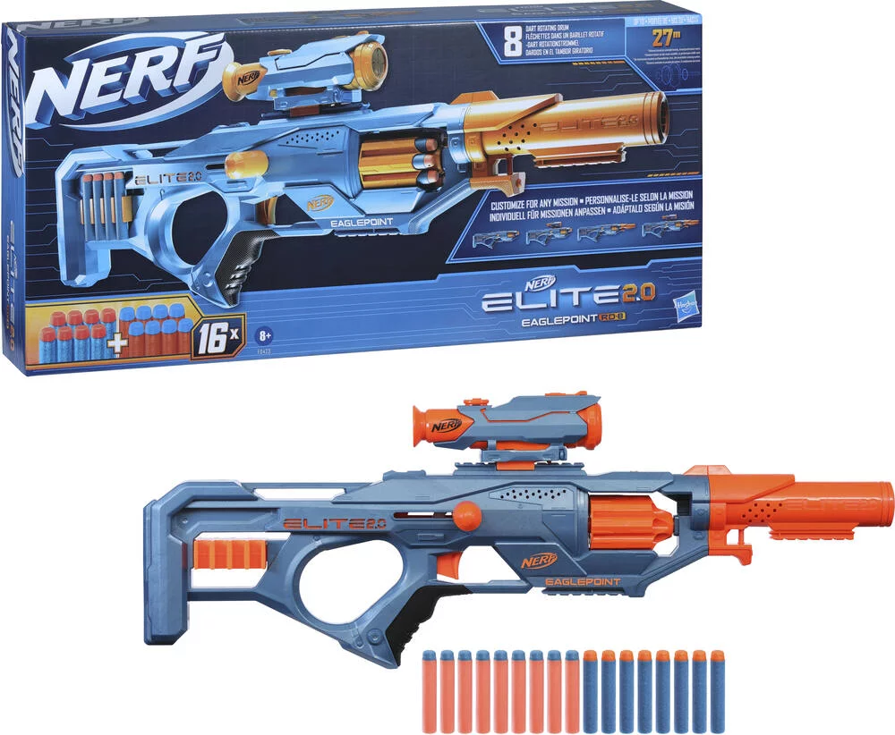 NERF ELITE 2.0 EAGLEPOINT RD-8