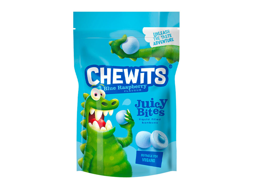 JUICY BITES CHEWITS FRAMBOESA 115G