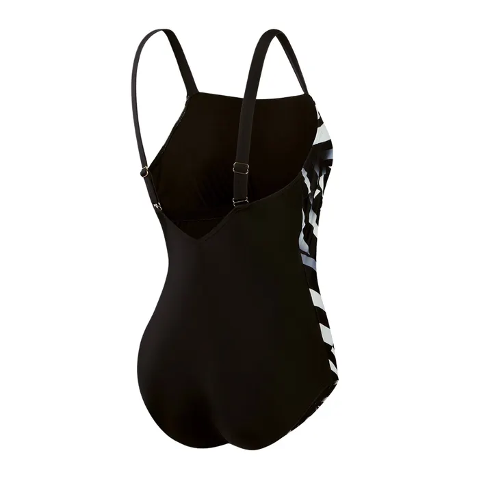 Speedo ECO Square Neck Print Badpak Dames