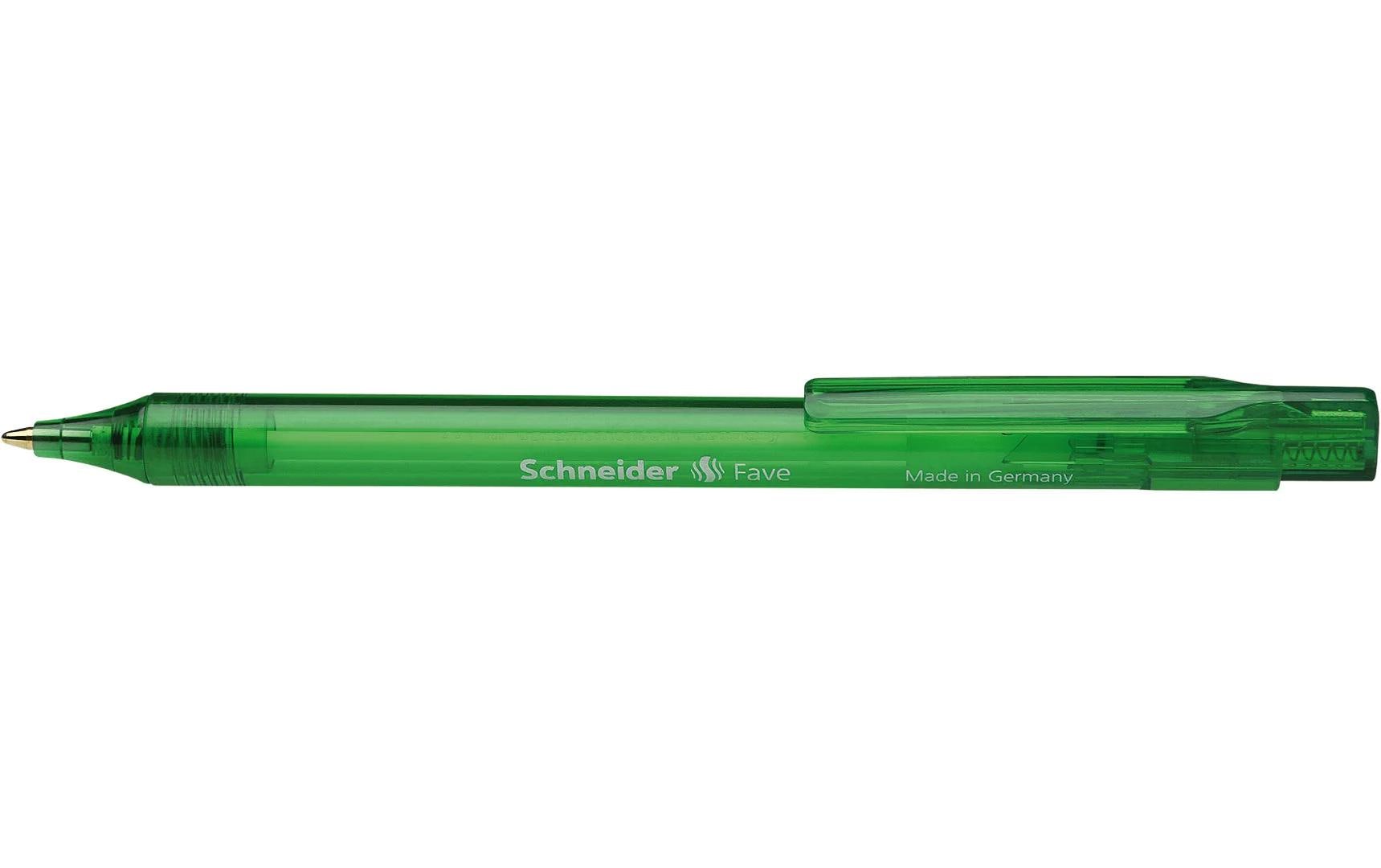 Kugelschreiber Fave 0.5 mm, 20 Stück, GrünEleganter Kugelschreiber