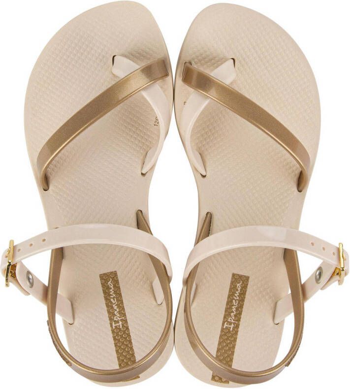 Ipanema Fashion Sandal sandalen goud beige Meisjes Rubber Meerkleurig 28 29
