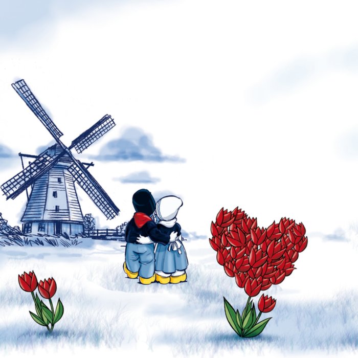 Old Dutch | Valentijnskaart | Love you