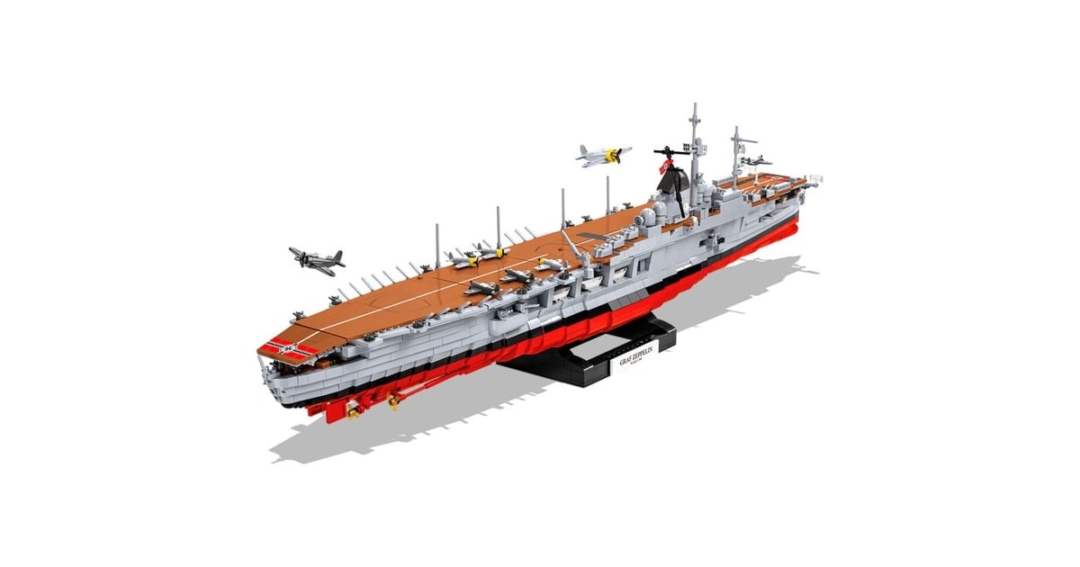 COBIAircraft Carrier Graf Zeppelin Constructiespeelgoed  (Schaal 1:300)
