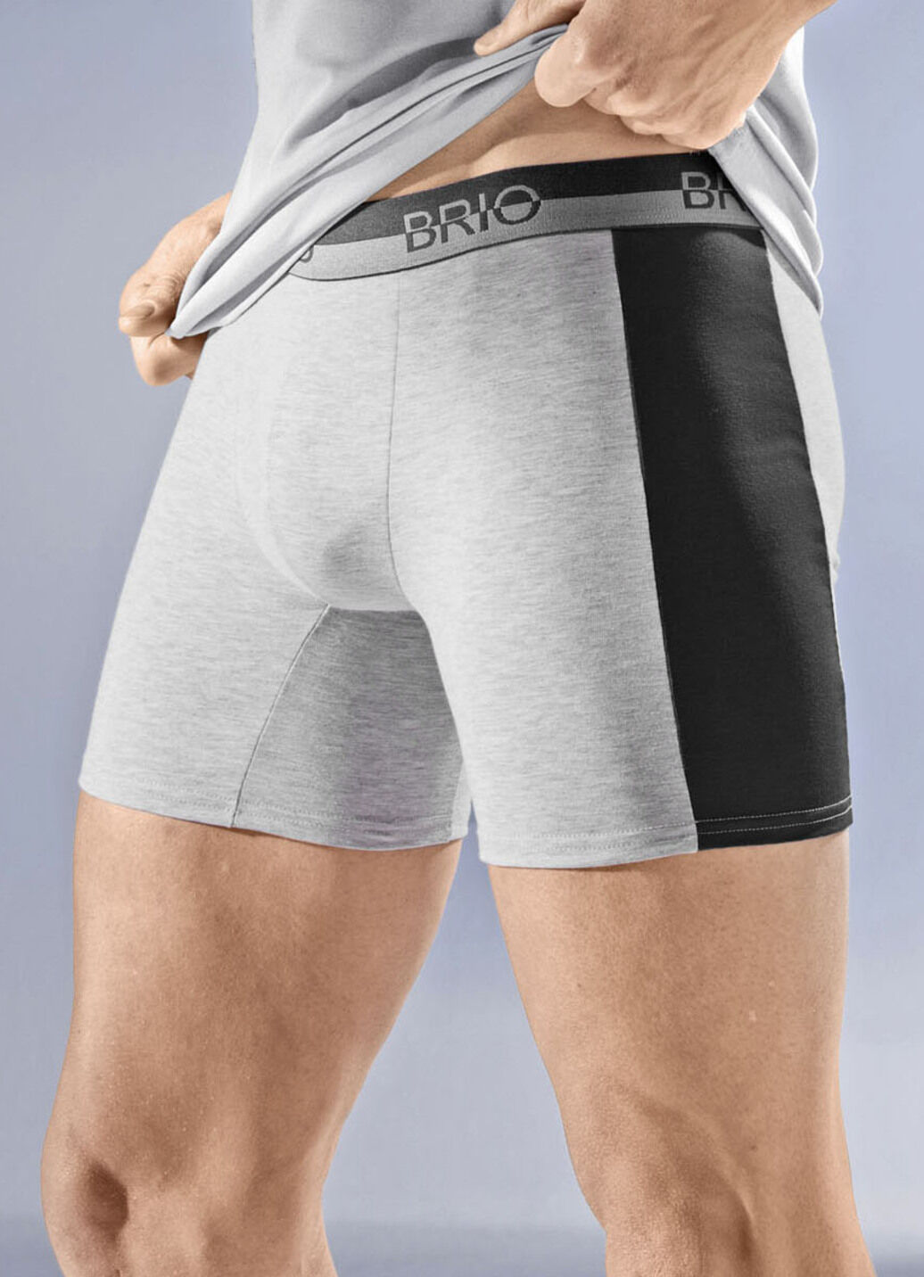 Viererpack Pants mit seitlichen Einsätzen