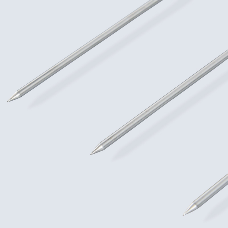 Lot de 6 piques à brochettes en fer gris