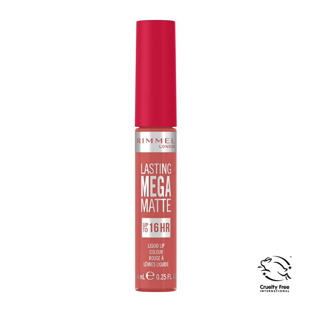 Rimmel Lasting Mega Matte Liquid Lipstick Coral Sass ​6007.4 ml