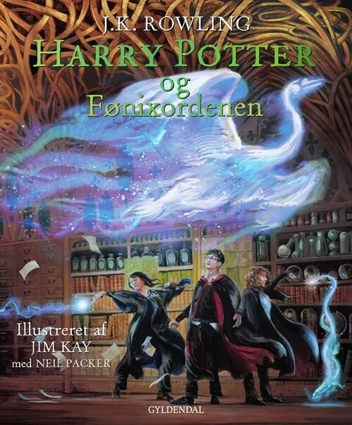 Harry Potter 5 - Og Fønixordenen - Illustreret Udgave - J. K. Rowling - Bog