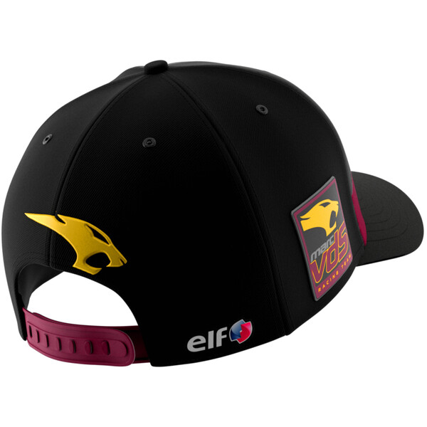 Ixon - Casquette Round Marc VDS 23 Noir / Bordeaux