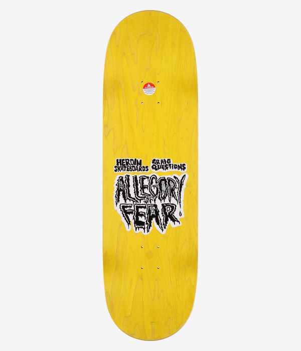Heroin Skateboards Houghton Allegory Of Fear 9.5