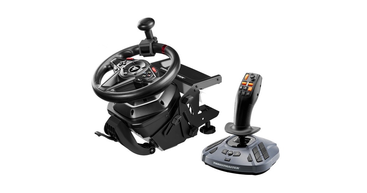 ThrustmasterT128 Simtask Pack + Simtask Farmstick simulatorset  (Donkergrijs, Pc, Xbox Series X|S, Xbox One)