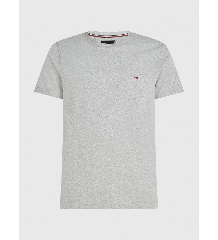 Camiseta Tommy Hilfiger TH Flex Slim Fit Cinza