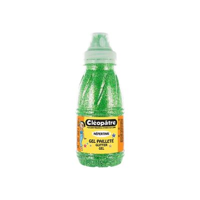 Cléopâtre NEFERTARI - Gel pailleté - vert - 250 ml