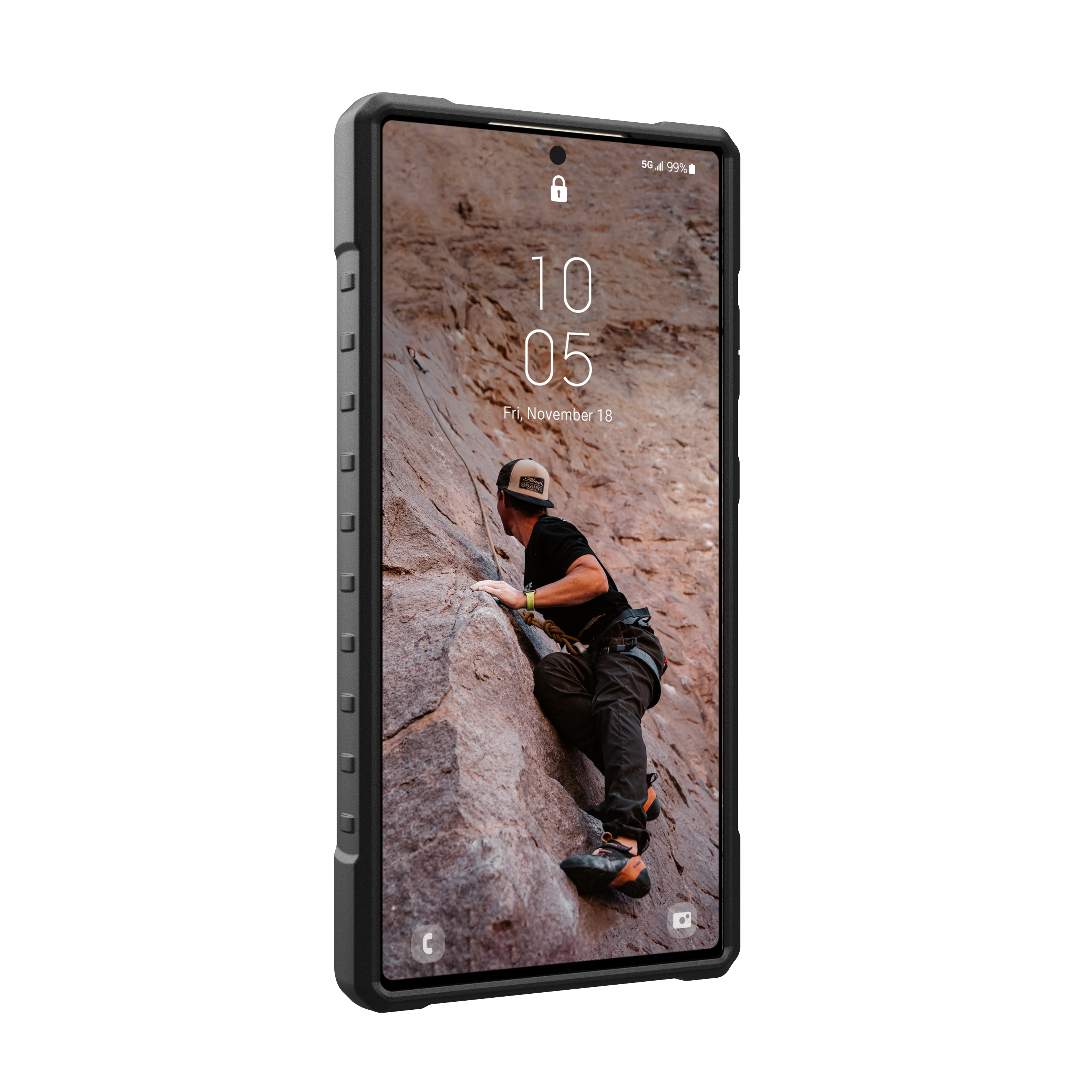 Samsung Galaxy S24 Ultra Schutzhülle Pathfinder (214425114040) - Schwarz