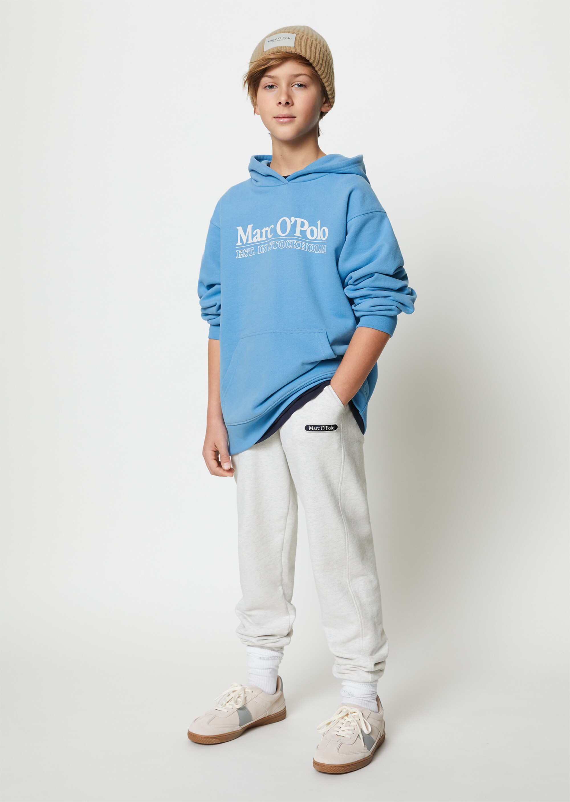 TEENS-UNISEX Kapuzen-Sweatshirt mit Logo-Print