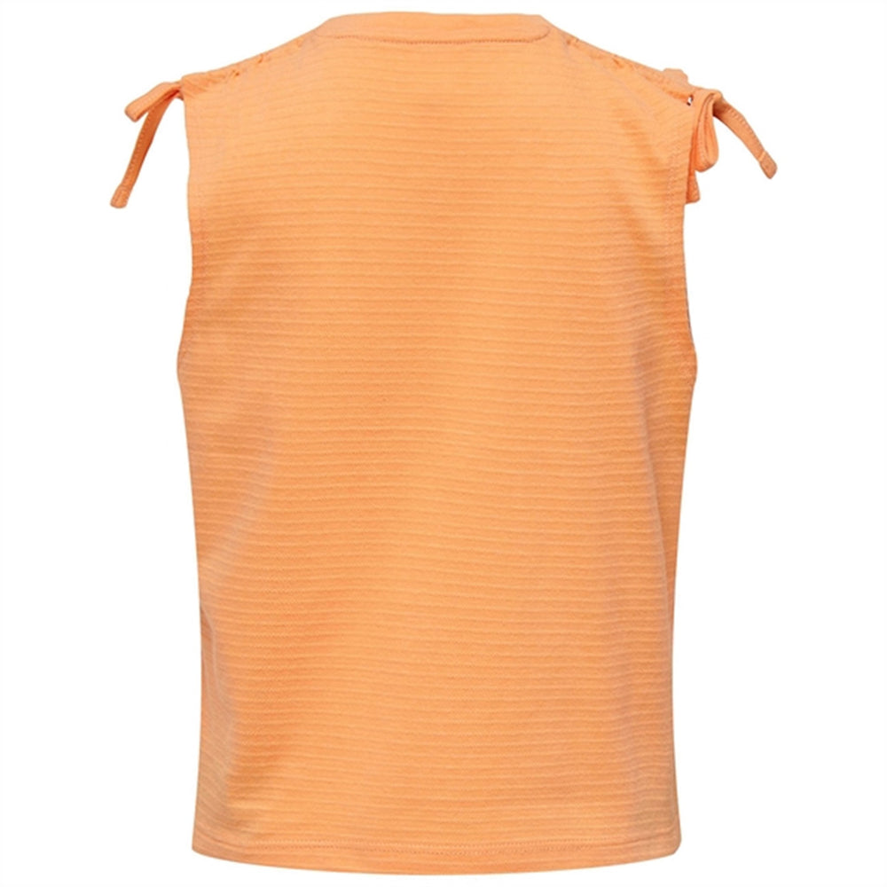 Orange Chiffon Olivie String Top