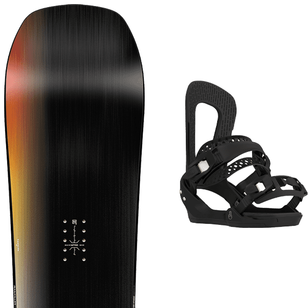 Pack snowboard NITRO OPTISYM + Fix