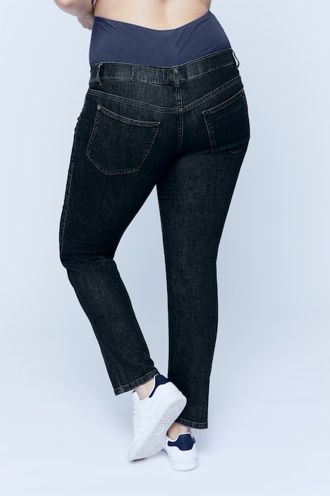 Bellieva-Jeggings, schmale Passform, Biobaumwolle, GOTS