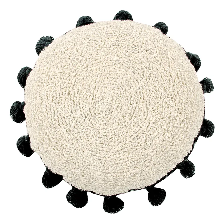 Lorena Canals Coussin de sol circle | Naturel