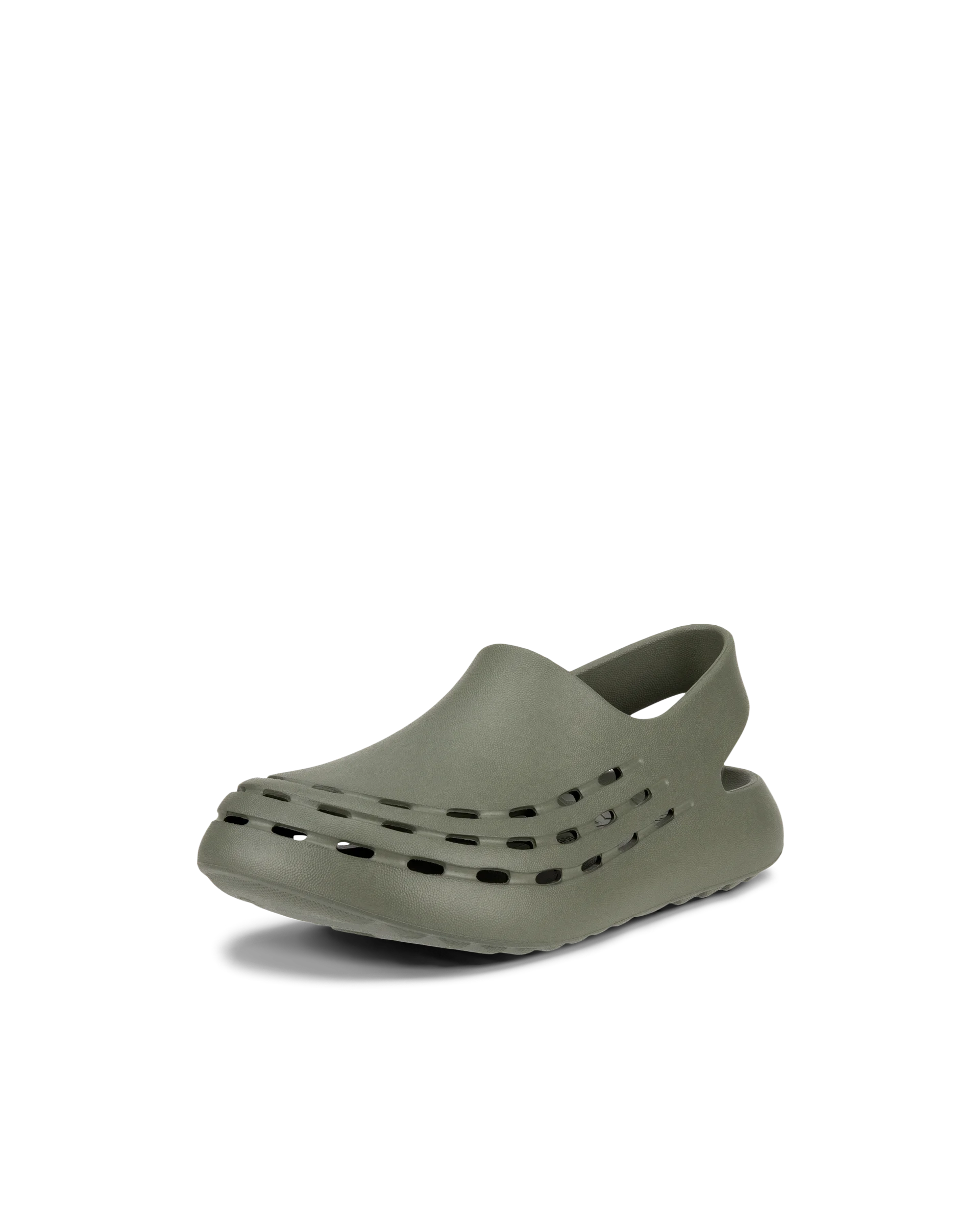ECCO COZMO SLIDE K Kinder Pantolette Grün