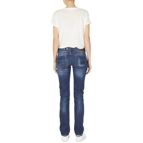 G-Star Raw - MIDGE SADDLE MID STRAIGHT - Denim