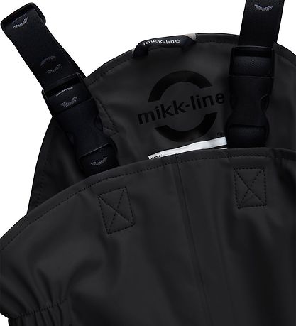 Mikk-Line Regnt?j m. Seler - PU - Recycled - Blåck